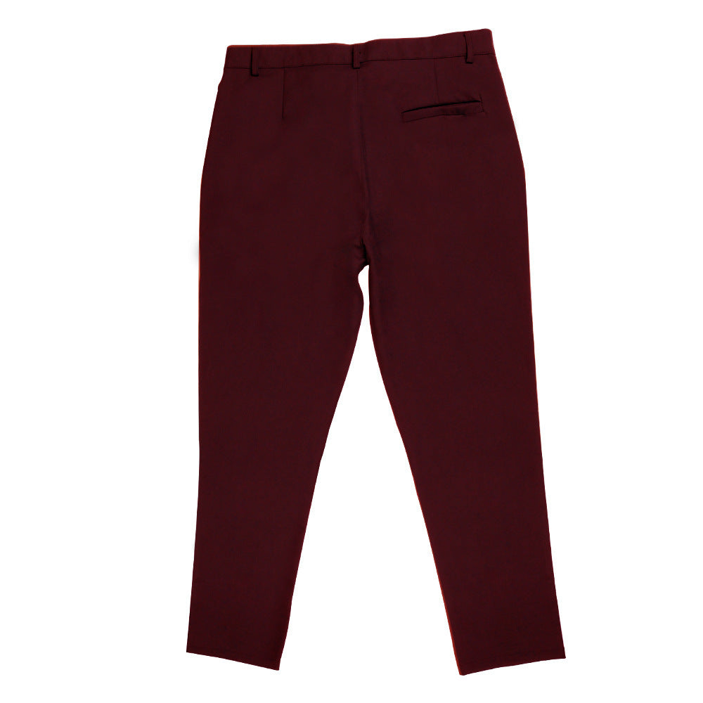 Pantalone casual skinny in tinta unita da uomo aspie shop neurodivergenti neurodivergenza ADHD autism dyspraxia dyslexia spectrum neurodiversity neurodiverse conditions Tourette down dyscalculia Irlen autisme dyspraxie spectre dyslexie neurodiversité affections dyscalculie neurodivergents syndrome Asperger