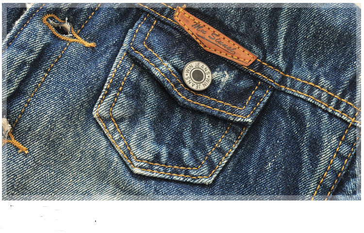 Giacca jeans con colletto simil montone per bambini in stile coreano Adhd aspie shop asperger autismo dsa