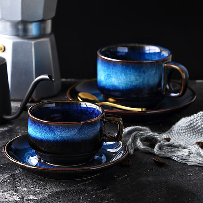 Set tazza e piattino da caffè in stile vintage europeo - Aspie Shop