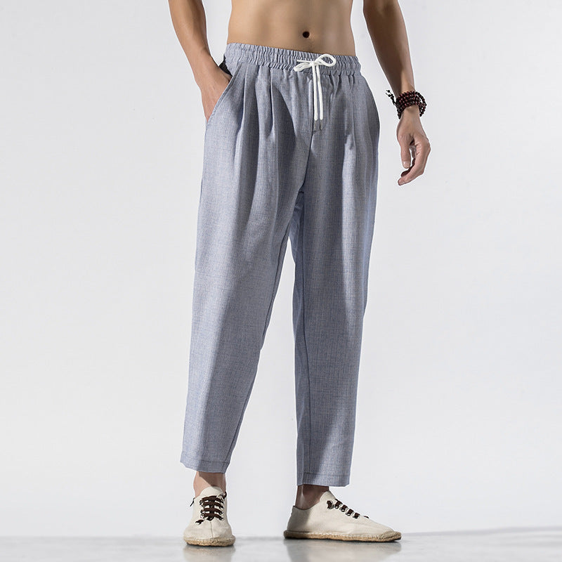 Pantaloni estivi casual larghi super comodi in stile cinese aspie shop neurodivergenti neurodivergenza ADHD autism dyspraxia dyslexia spectrum neurodiversity neurodiverse conditions Tourette down dyscalculia Irlen autisme dyspraxie spectre dyslexie neurodiversité affections dyscalculie neurodivergents syndrome Asperger moda donna uomo bambino abbigliamento accessori mode femmes hommes enfants vêtements accessoires fashion women men children clothing accessories