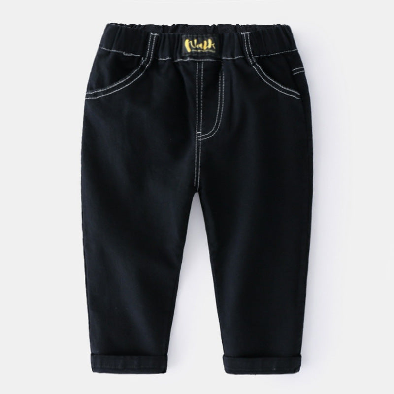 Jeans tuta baby bianco e nero trendy in stile koreano aspie shop adhd autismo spettro neurodivergenza dislessia