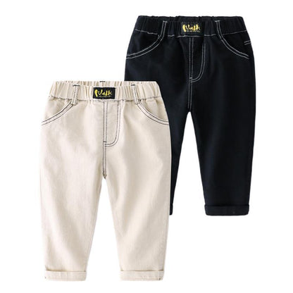 Jeans tuta baby bianco e nero trendy in stile koreano aspie shop adhd autismo spettro neurodivergenza dislessia