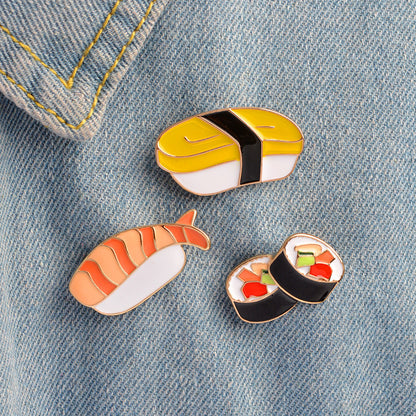 Pin badge spilla decorativa sushi e norimaki adhd aspie shop asperger autismo