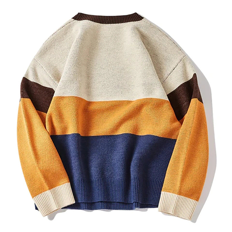 Maglione Jacquard largo colorato in tema di gatti e pesci unisex adhd aspie shop asperger autismo spettro