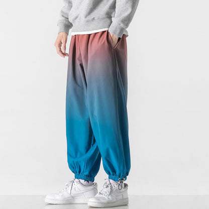 Pantaloni jogger sfumati casual estivi aspie shop neurodivergenti neurodivergenza ADHD autism dyspraxia dyslexia spectrum neurodiversity neurodiverse conditions Tourette down dyscalculia Irlen autisme dyspraxie spectre dyslexie neurodiversité affections dyscalculie neurodivergents syndrome Asperger moda donna uomo bambino abbigliamento accessori mode femmes hommes enfants vêtements accessoires fashion women men children clothing accessories