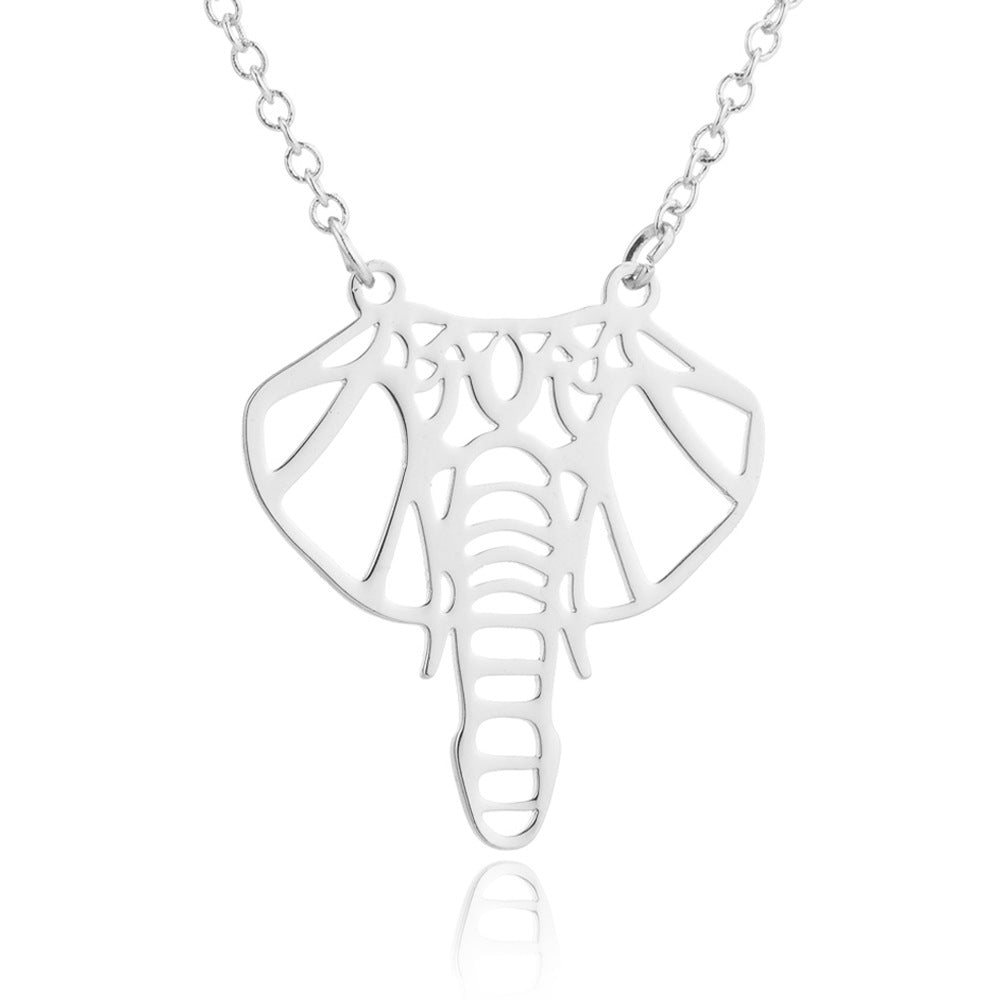 Collana con pendenti stilizzati elefante, porcospino, gufo, pinguino aspie shop neurodivergenti neurodivergenza ADHD autism dyspraxia dyslexia spectrum neurodiversity neurodiverse conditions Tourette down dyscalculia Irlen autisme dyspraxie spectre dyslexie neurodiversité affections dyscalculie neurodivergents syndrome Asperger