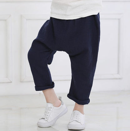 Pantaloni in lino e cotone super comodi per baby e bambini aspie shop neurodivergenti neurodivergenza ADHD autism dyspraxia dyslexia spectrum neurodiversity neurodiverse conditions Tourette down dyscalculia Irlen