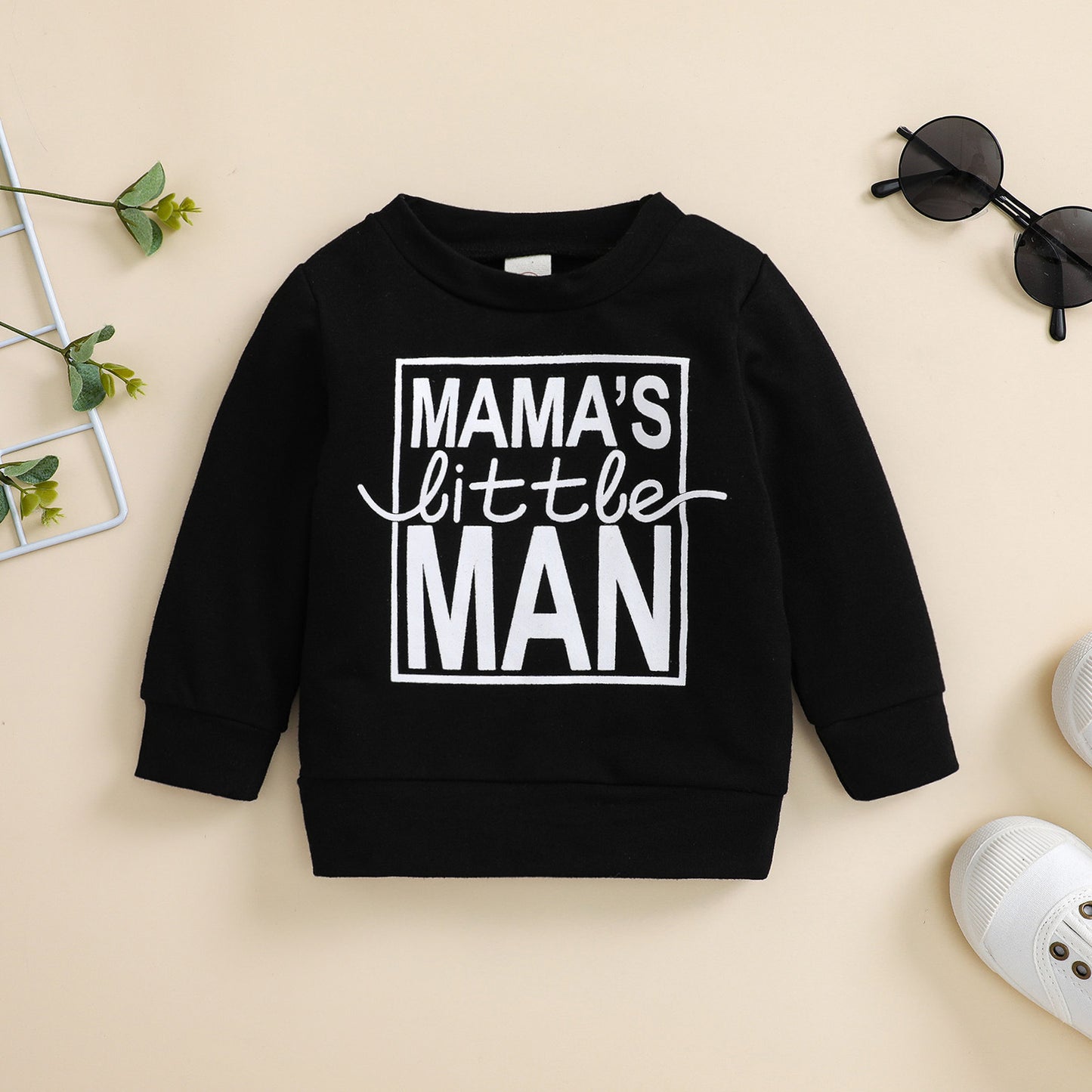 Felpa MAMA's little MAN per baby e bambini aspie shop asperger autismo adhd