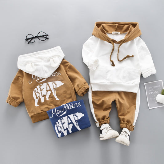 Set completo felpa bear e pantalone tuta due pezzi per bambini adhd aspie shop asperger autismo