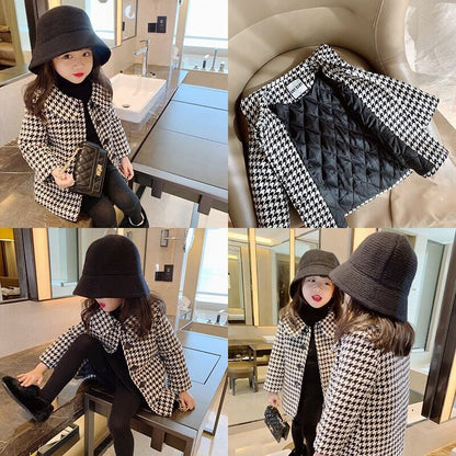 Cappotto invernale a doppiopetto bambino in stile koreano aspie shop asperger autismo adhd