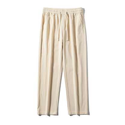 Pantalone casual foderato in pile in velluto a coste in stile Hong Kong da uomo adhd aspie shop per neurodivergenti asperger tourette