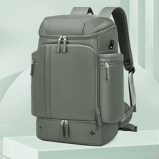 Zaino monocromo capiente 36-55 L per viaggi a attività outdoor - Aspie Shop