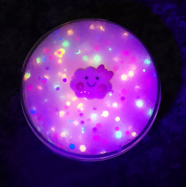 slime fluorescente aspie asperger autismo neurodiversità