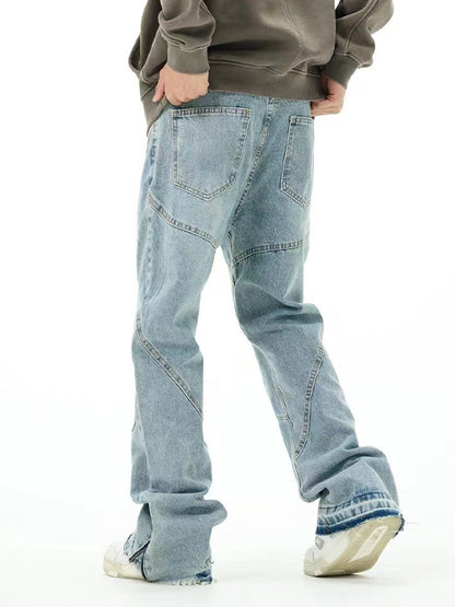 Jeans american high street con zip finale adhd aspie shop asperger autismo neurodivergenza