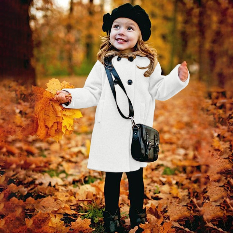 Cappotto a doppiopetto in lana elegante per bambini aspie shop asperger adhd neurodiversità