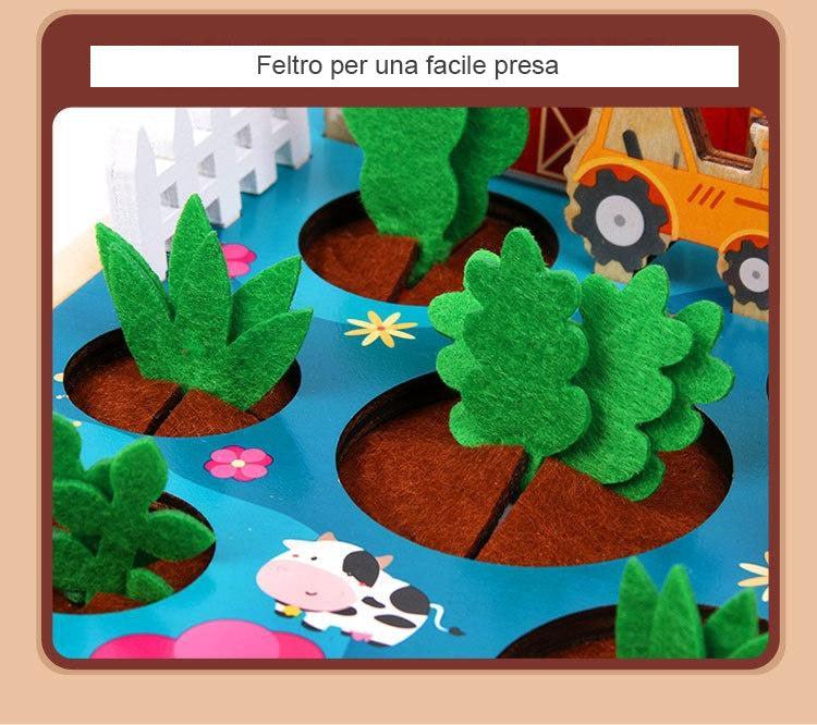 Gioco educativo baby ortaggi in legno ecologico adhd aspie shop neurodivergenti neurodivergenza ADHD autism dyspraxia dyslexia spectrum neurodiversity neurodiverse conditions Tourette down dyscalculia Irlen