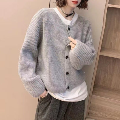 Maglione cardigan monopetto loose fit per donna adhd aspie spettro autistico alto potenziale cognitivo