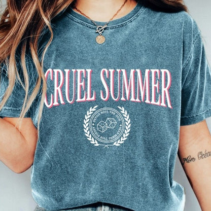 T-shirt casual da donna CRUEL SUMMER - Aspie Shop