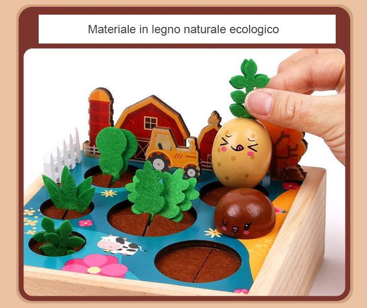 Gioco educativo baby ortaggi in legno ecologico adhd aspie shop neurodivergenti neurodivergenza ADHD autism dyspraxia dyslexia spectrum neurodiversity neurodiverse conditions Tourette down dyscalculia Irlen