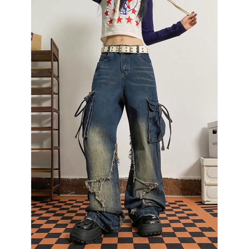 Jeans stella in stile american high street per ragazze adhd aspie shop asperger autismo dislessia dsa