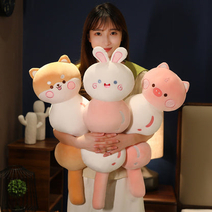 Cuscino per dormire peluche plush toy mitarashi dango animali in stile giapponese adhd aspie shop neurodivergenti neurodivergenza ADHD autism dyspraxia dyslexia spectrum neurodiversity neurodiverse conditions Tourette down dyscalculia Irlen