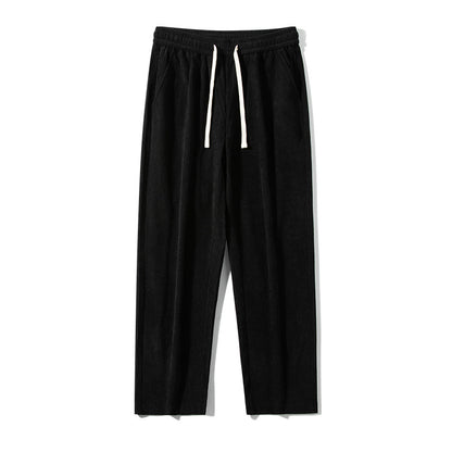 Pantalone casual foderato in pile in velluto a coste in stile Hong Kong da uomo adhd aspie shop per neurodivergenti asperger tourette