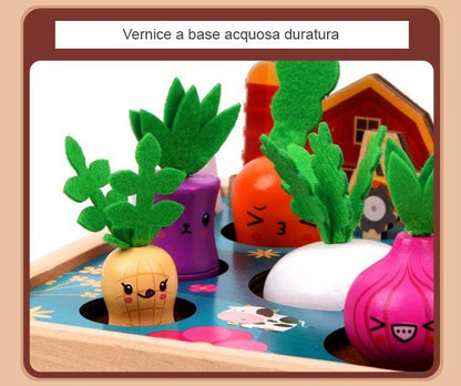 Gioco educativo baby ortaggi in legno ecologico adhd aspie shop neurodivergenti neurodivergenza ADHD autism dyspraxia dyslexia spectrum neurodiversity neurodiverse conditions Tourette down dyscalculia Irlen