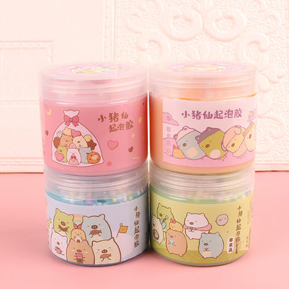 Slime kawaii colore pastello non appiccicoso per decompressione sensoriale - Aspie Shop