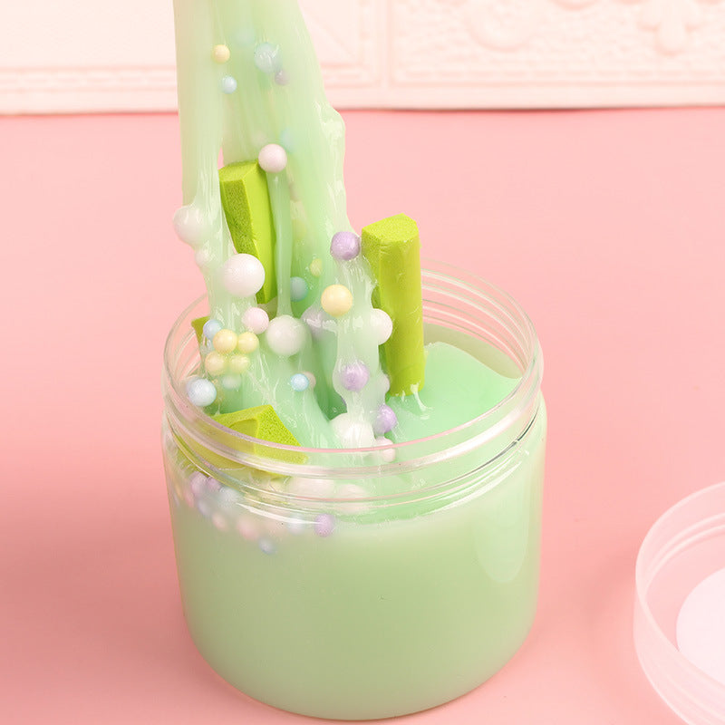 Slime kawaii colore pastello non appiccicoso per decompressione sensoriale - Aspie Shop