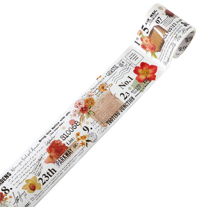 Washi tape nastro di carta giapponese vintage floreale