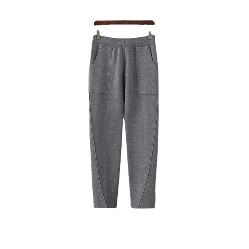 Harem pant elegante e super comodo da donna in maglia e a vita alta aspie shop asperger adhd