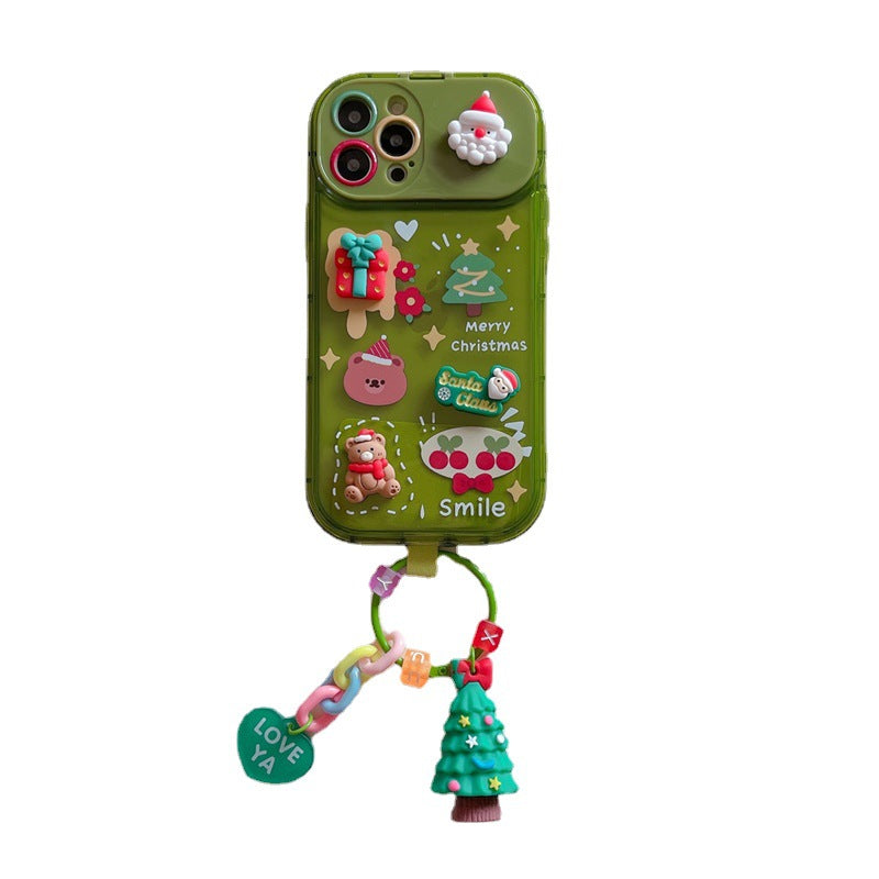 Custodia cover di Natale con Babbo Natale e alce iPhone 15 14 13 12 11 Pro Max Pro aspie shop neurodivergenti neurodivergenza ADHD autism dyspraxia dyslexia spectrum neurodiversity neurodiverse conditions Tourette down dyscalculia Irlen autisme dyspraxie spectre dyslexie neurodiversité affections dyscalculie neurodivergents syndrome Asperger moda donna uomo bambino abbigliamento accessori mode femmes hommes enfants vêtements accessoires fashion women men children clothing accessories