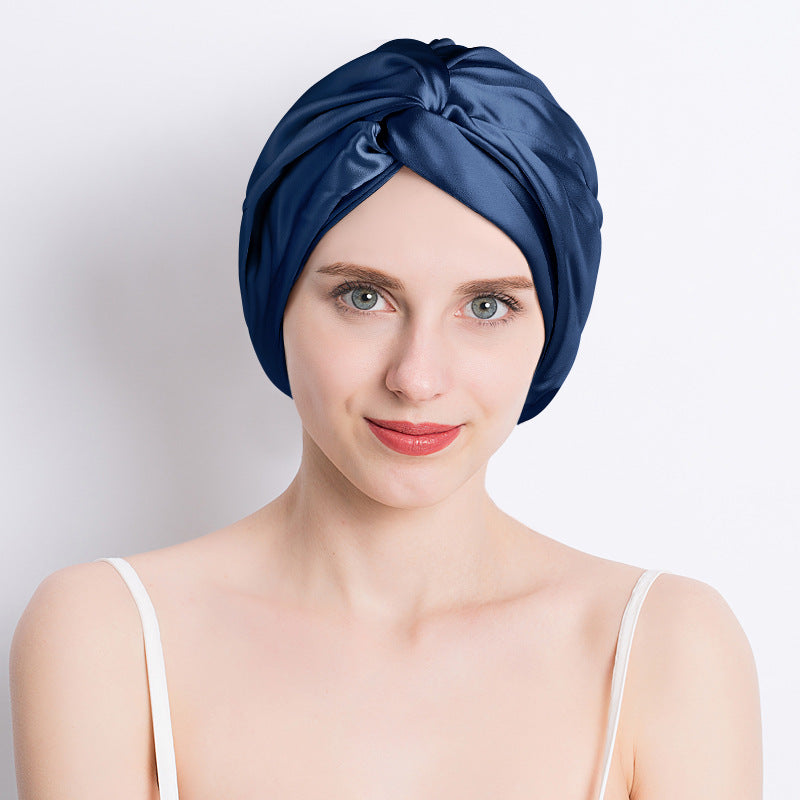 Turbante da notte a croce a doppio strato in seta aspie shop neurodivergenti neurodivergenza ADHD autism dyspraxia dyslexia spectrum neurodiversity neurodiverse conditions Tourette down dyscalculia Irlen autisme dyspraxie spectre dyslexie neurodiversité affections dyscalculie neurodivergents syndrome Asperger