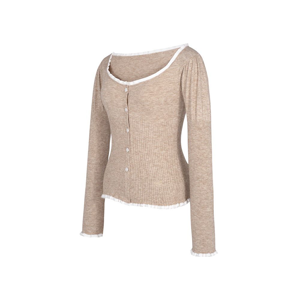 Maglia cardigan in lana e pizzo in stile vintage per ragazze adhd aspie shop asperger autismo