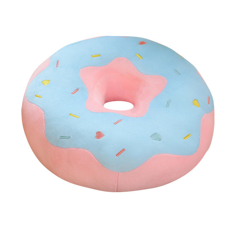 Cuscino di design kawaii ciambella donut aspie shop neurodivergenti neurodivergenza ADHD autism dyspraxia dyslexia spectrum neurodiversity neurodiverse conditions Tourette down dyscalculia Irlen autisme dyspraxie spectre dyslexie neurodiversité affections dyscalculie neurodivergents syndrome Asperger