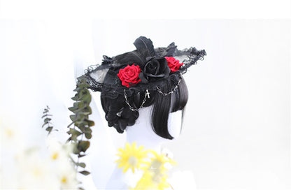 Parrucca cosplay capelli lunghi scuri con frangia Net Red Lolita adhd aspie shop neurodivergenti asperger autistici