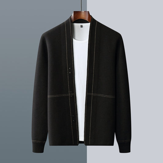 Giacca cardigan in lana in stile koreano da uomo adhd aspie shop asperger autistic dyslexia