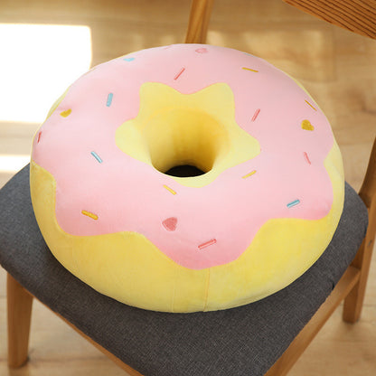 Cuscino di design kawaii ciambella donut aspie shop neurodivergenti neurodivergenza ADHD autism dyspraxia dyslexia spectrum neurodiversity neurodiverse conditions Tourette down dyscalculia Irlen autisme dyspraxie spectre dyslexie neurodiversité affections dyscalculie neurodivergents syndrome Asperger