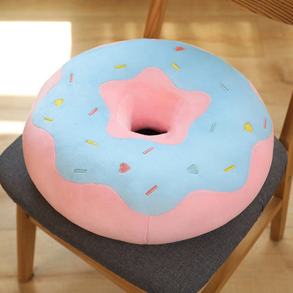 Cuscino di design kawaii ciambella donut aspie shop neurodivergenti neurodivergenza ADHD autism dyspraxia dyslexia spectrum neurodiversity neurodiverse conditions Tourette down dyscalculia Irlen autisme dyspraxie spectre dyslexie neurodiversité affections dyscalculie neurodivergents syndrome Asperger