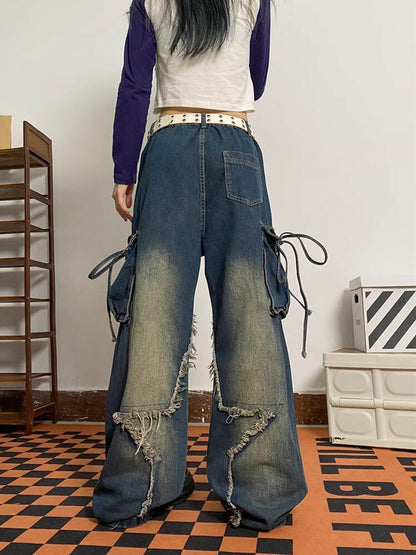 Jeans stella in stile american high street per ragazze adhd aspie shop asperger autismo dislessia dsa