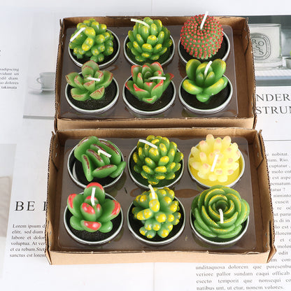 piccoli cactus candele decorative aspie asperger spettro autistico