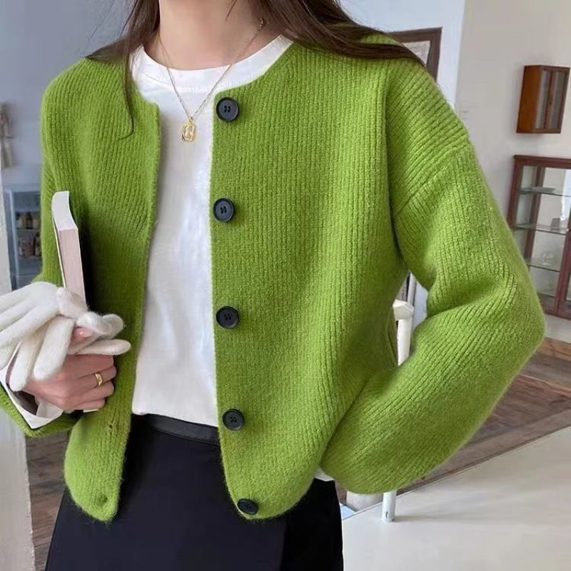 Maglione cardigan monopetto loose fit per donna adhd aspie spettro autistico alto potenziale cognitivo