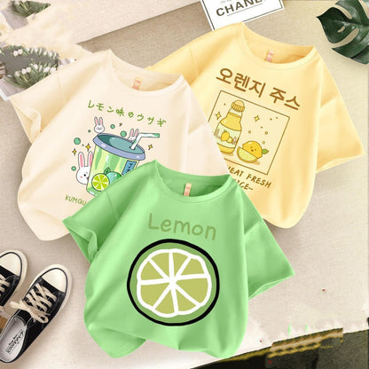 T-shirt a maniche corte per bambini drinks al lime e limonata in giapponese e coreano aspie shop neurodivergenti neurodivergenza ADHD autism dyspraxia dyslexia spectrum neurodiversity neurodiverse conditions Tourette down dyscalculia Irlen autisme dyspraxie spectre dyslexie neurodiversité affections dyscalculie neurodivergents syndrome Asperger