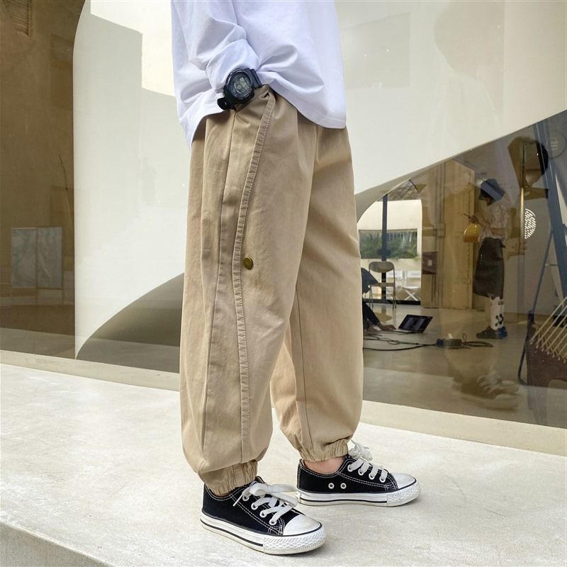 Pantalone casual loose con elastico alla caviglia in stile koreano adhd aspie shop asperger autismo