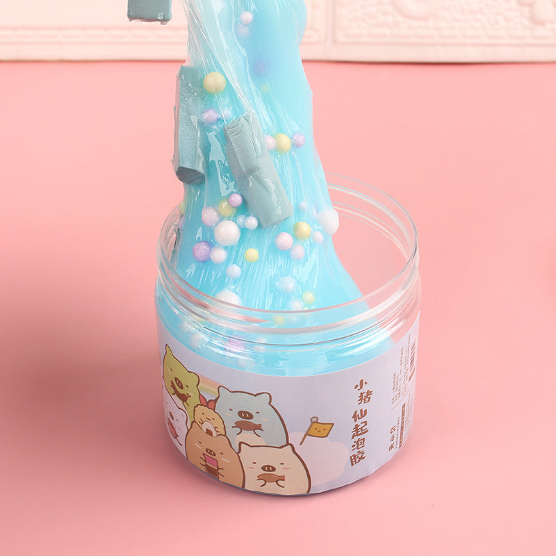 Slime kawaii colore pastello non appiccicoso per decompressione sensoriale - Aspie Shop