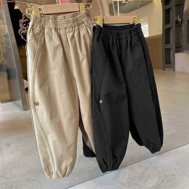 Pantalone casual loose con elastico alla caviglia in stile koreano adhd aspie shop asperger autismo