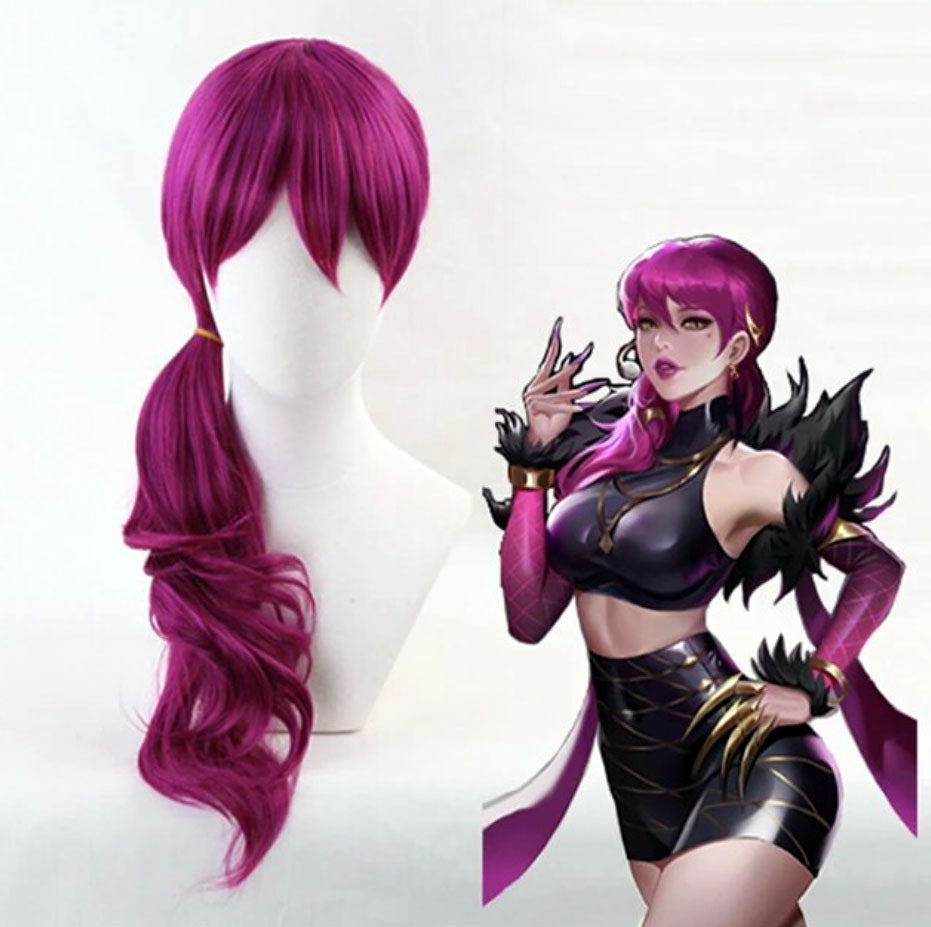 Parrucca League of Legends K/DA Evelynn adhd aspie shop neurodivergenti neurodivergenza ADHD autism dyspraxia dyslexia spectrum neurodiversity neurodiverse conditions Tourette down dyscalculia Irlen