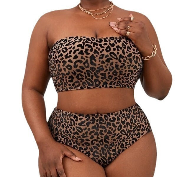 Costume da bagno bikini vita alta stampa leopardata taglie forti donna aspie shop neurodivergenti neurodivergenza ADHD autism dyspraxia dyslexia spectrum neurodiversity neurodiverse conditions Tourette down dyscalculia Irlen autisme dyspraxie spectre dyslexie neurodiversité affections dyscalculie neurodivergents syndrome Asperger moda donna uomo bambino abbigliamento accessori mode femmes hommes enfants vêtements accessoires fashion women men children clothing accessories