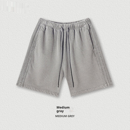 Shorts rétro décontractés épais amples