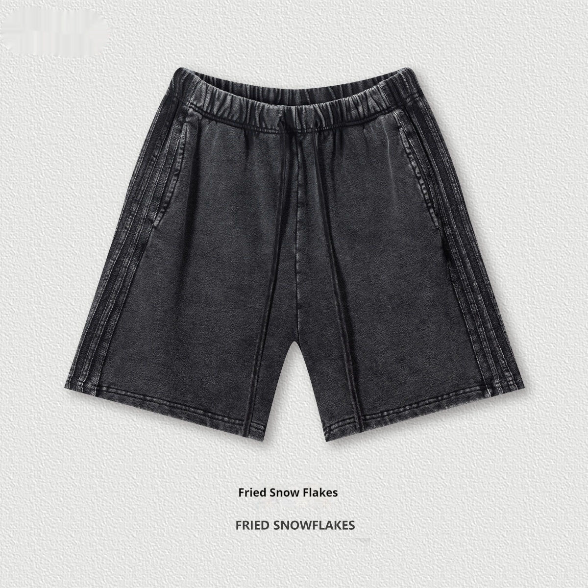 Shorts rétro décontractés épais amples